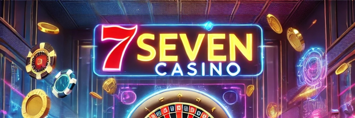 Interface de Seven Casino montrant les jeux et promotions